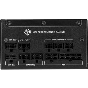 MSI 1250w 80+ Gold MPG A1250GS PCIE5 Tam Modüler Power Supply