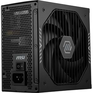 MSI 850W 80+ GOLD MAG A850GLS PCIE5 ATX 3.1 PCIe 5.1 12V-2x6 Tam Modüler Power Supply