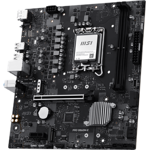 MSI PRO B860M-E DDR5 HDMI-DP PCIE 5.0 1851p mATX