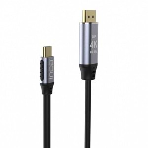 INCA 2metre ITCD-02TX TYPE-C - DP Görüntü Kablosu 4K