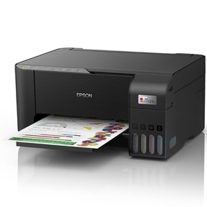 EPSON A4 Renkli L3250 Çok Fonksiyonlu Tanklı Yazıcı USB 2.0,Kablosuz