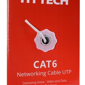 Hytech 305metre CAT6 Utp 25AWG Gri Kablo HY-CAT600