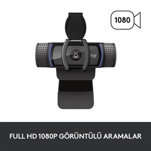 LOGITECH 2MP C920S PRO Webcam 960-001252