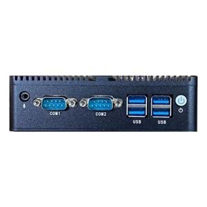 EVATECH Celeron QC J4105 4GB- 128GB SSD- O/B HD VGA FRD ENDUSTRIYEL MINI PC Seri Port