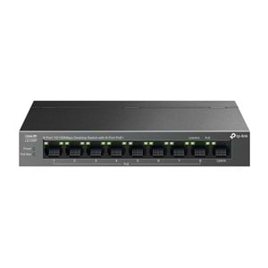 TP-LINK 8port PoE 63w 10/100 Yönetilemez Switch LS109P