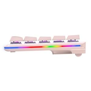 RAMPAGE Rebel Kablolu USB Q Trk Pembe Gaming Klavye Mouse