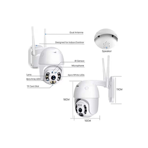 APRONX 3MP PTZ Speed Dome 2.8mm Wıfı Kablosuz IP Kamera APX-WP70