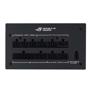 ASUS 1200W 80+ GOLD ROG STRIX 1200G AURA PCIE 5.0 Tam Modüler Power Supply