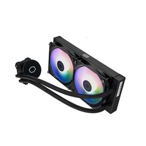 COOLERMASTER 240mm CORE 240L SPECTRUM MLW-D24M-A18PS-R1 ARGB Sıvı Soğutmalı AM5-1851p İşlemci Fanı