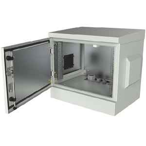 AGER 9U 600x450mm IP66 Dış Ortam Duvar Tipi Kabinet AG-OB09U6045B2-D-A-M1 Basic