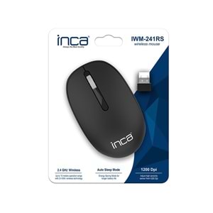 INCA IWM-241RS Kablosuz 1200dpi Siyah Mouse