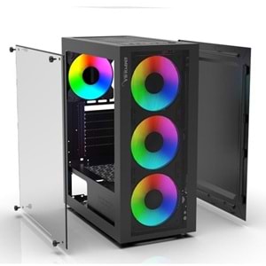 INCA EMG-15XN Gaming Mid-Tower PC Kasası ARGB Kontrolcü