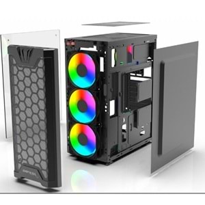 INCA EMG-15XB Gaming Mid-Tower PC Kasası ARGB Kontrolcü