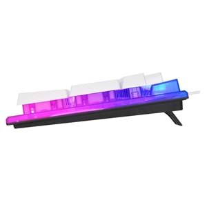 EVEREST KM-198 Kablolu USB Q Trk Beyaz Gaming Klavye - Mouse Set