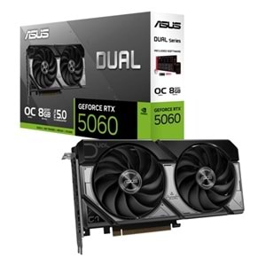ASUS 8GB DUAL RTX5060-O8G GDDR7 128bit HDMI DP PCIe 5.0
