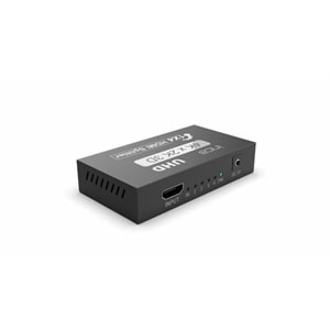 INCA 1port IHSK-430 1port HDMI (giriş) 4port HDMI (çıkış) 4K HDMI Splitter