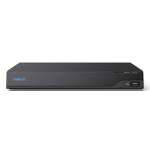 REOLINK 16kanal 16mp 2-diskli PoE NVR Kayıt Cihazı NVS16-410