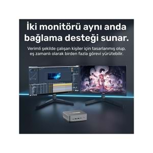 RAXIUS MP AD16 İ5 XE-134P001 CORE i5 1340P 8GB RAM 512GB NVME O/B UHD FDOS MINI PC