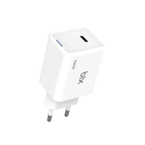 BIX BX1P65G-WE 65W ŞARJ ADAPTÖR (TYPE-C) Beyaz PPS ÖZELLİKLİ