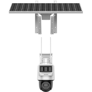 HIKVISION 4MP PT Speed Dome 2.8mm Pan-Tilt Solar IP Kamera (4G Sim Kart Destekli) DS-2DE2C400IWG-K/4G/C09S20