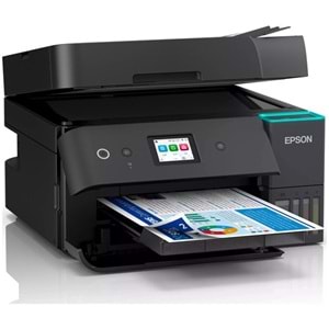 EPSON A4 Renkli EcoTank L6390 Çok Fonksiyonlu Tanklı Dublex Yazıcı Fax USB 2.0,Ethernet,Kablosuz