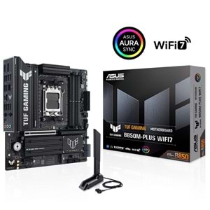 ASUS TUF GAMING B850M-PLUS WIFI7 DDR5 HDMI DP-TYPEC PCIE 5.0 AM5 mATX