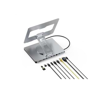 Codegen 10 in 1 Çok Fonksiyonlu Type-C Hub Notebook Macbook Standı Usb-C Docking Station NSC-101