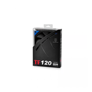 DEEPCOOL TF120 Mavi LED'li 120mm Kasa Fanı (Siyah Gövde / Mavi Çift Kanatlı Fan)