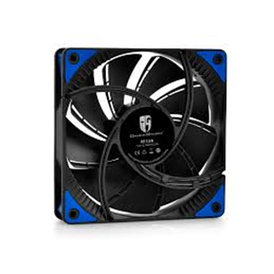 DEEPCOOL TF120 Mavi LED'li 120mm Kasa Fanı (Siyah Gövde / Mavi Çift Kanatlı Fan)