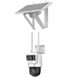 HIKVISION 4MP PT Speed Dome 2.8mm Pan-Tilt Solar IP Kamera (4G Sim Kart Destekli) DS-2DE2C400IWG-K/4G/C05S10
