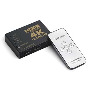 DARK 5port DK-HD-SW4X1K 5port HDMI (giriş) 1port HDMI (çıkış) 4K HDMI Switch