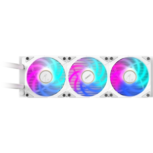 GIGABYTE 360MM LCD AORUS WATERFORCE X II 360 ICE ARGB AM5-1851p Sıvı Soğutmalı İşlemci Fanı Beyaz