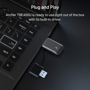 TP-LINK ARCHER TBE400U WIFI7 BE6500 Üç Bant Usb Kablosuz Ağ Adaptörü