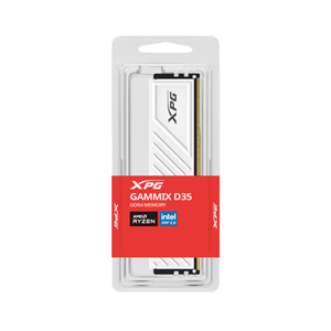 XPG 16GB DDR4 3200MHZ CL16 PC RAM BEYAZ GAMMIX D35 AX4U360016G18I-SWHD35