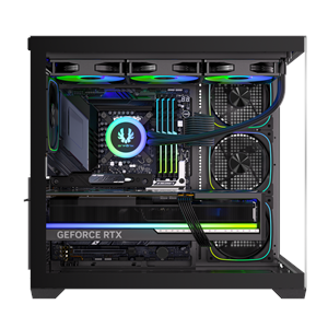 BITFENIX 750W 80+ BRONZE ZAAH BFC-ZAA75KKGKK-4A 4-ARGB Fanlı Gaming Mid-Tower PC Kasası