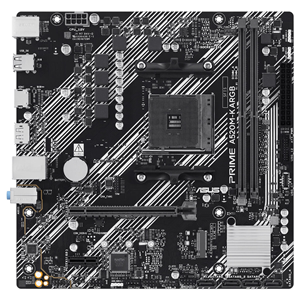 ASUS PRIME A520M-K ARGB DDR4 HDMI-DP PCIE 4.0 AM4 mATX
