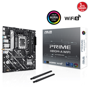 ASUS PRIME H810M-A WIFI6 DDR5 HDMI-DP PCIE 4.0 1851p mATX