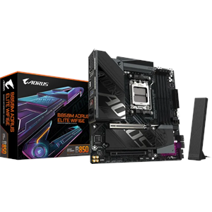 GIGABYTE B850M AORUS ELITE WIFI6E DDR5 HDMI-TP TYPEC PCEI 5.0 AM5 mATX