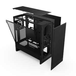 NZXT H5 FLOW CC-H52FB-01 Gaming Mid-Tower PC Kasası 