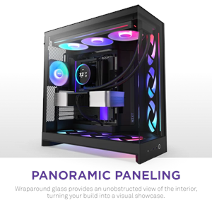 NZXT H9 FLOW RGB 2025 CM-H92FB-P1 Dual-Chamber EATX PC Kasası