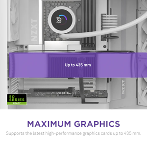 NZXT H9 FLOW 2025 CM-H92FW-01 Gaming Mid-Tower PC Kasası Beyaz
