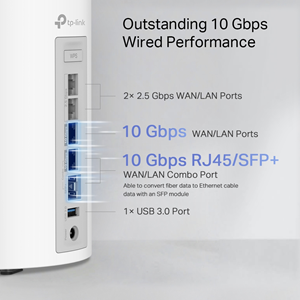 TP-LINK DECO-BE85 WIFI7 BE19000 Üç Bant Mesh Router