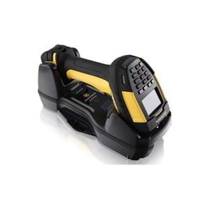 DATALOGIC PowerScan PM9600-DHP PM9600-DHP433RBK20 1D/2D RS-232 Cradle + Adaptör Kablosuz Karekod Okuyucu KIT EU