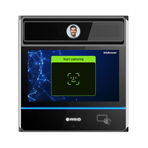 IRIS ID iA1000-WPH Iris + Yüz Tanıma 100.000 Kullanıcı Wi-Fi PoE+ Smart Card Biyometrik Geçiş Terminali