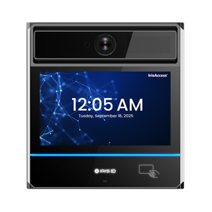 IRIS ID iA1000-WPH Iris + Yüz Tanıma 100.000 Kullanıcı Wi-Fi PoE+ Smart Card Biyometrik Geçiş Terminali