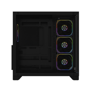 POWERBOOST 750W 80+ BRONZE PB-C9025B 4-RGB Fanlı SeaView Gaming Mid-Tower PC Kasası