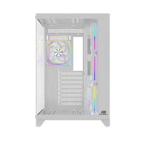 POWERBOOST 750W 80+ BRONZE PB-C9025W 4-ARGB Fanlı Gaming Mid-Tower PC Kasası Beyaz