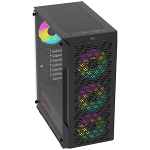 POWERBOOST 650W 80+ BRONZE PB-P801AB 4-RGB Fanlı Gaming Mid-Tower PC Kasası