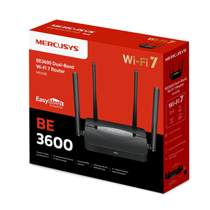 MERCUSYS MR25BE Wıfı7 BE3600 Dual Band Router