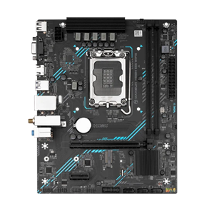 MAXUN H610M WIFI6 ARGB HDMI PCIE 4.0 1700p mATX